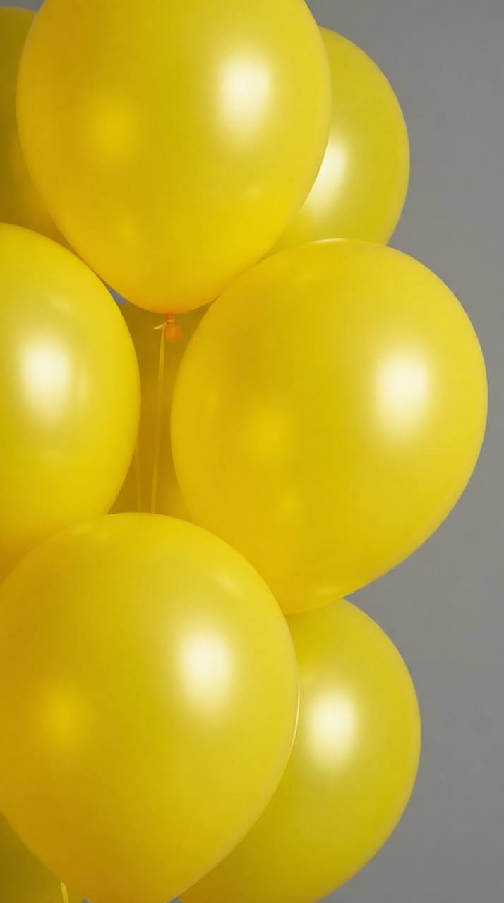 Гелиевые шары «Желтые»